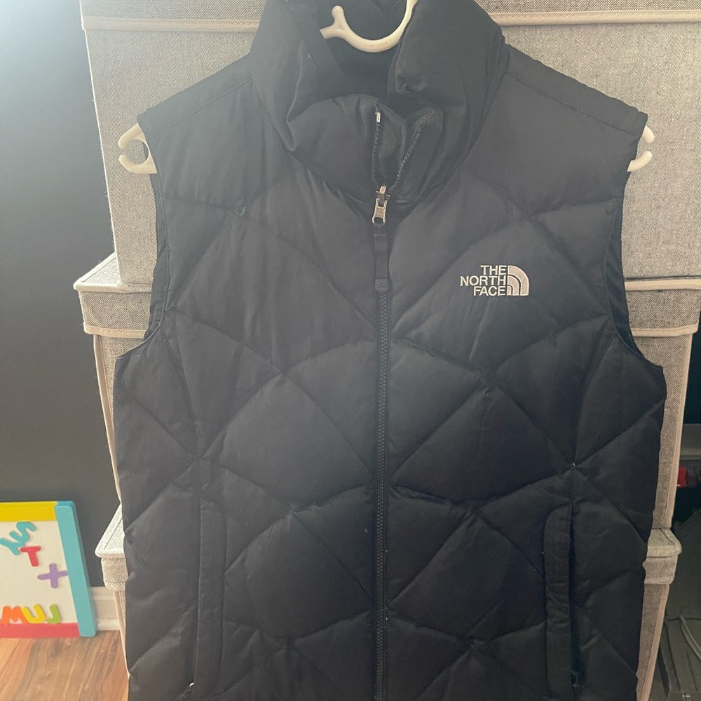 The North Face Black Puffer Vest